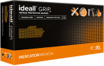 Ideall Grip Orange 7mm Thick Nitrile Gloves Size L - Box 50 - Image 2
