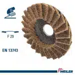 Metalynx Max 4 1/2" Surface Conditioning Flap Disc (Coarse) - Image 5