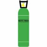 10Ltr Rent Free Pure Argon 200B Cylinder