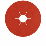 Karbosan 4 1/2" 36g Ceramic Fibre Discs