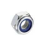 M3 Nylon Insert Nut Type T BZP