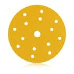 Smirdex 820 Yellow 150mm x 120grit 15 Hole Sanding Discs