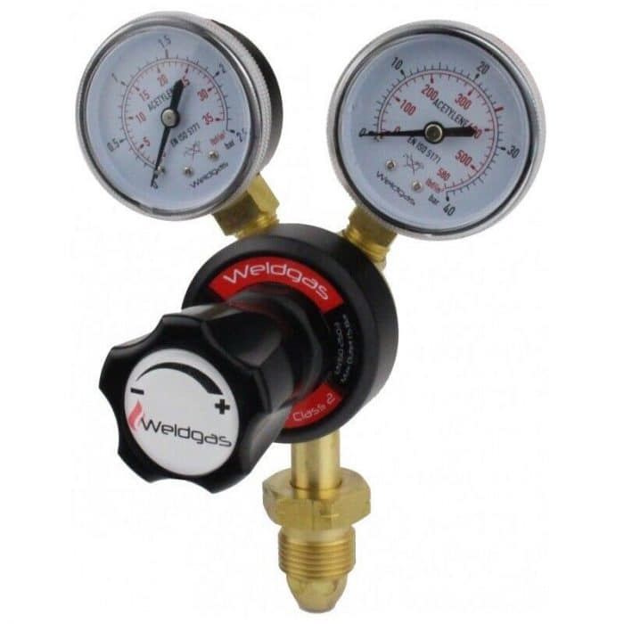 Acetylene 2 Gauge, Single Stage Regulator - Image 1